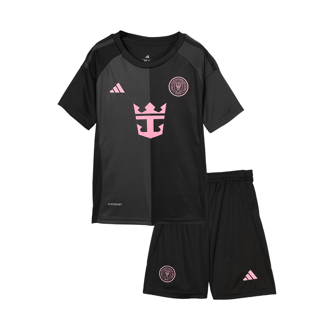 Inter Miami CF Away Kids Soccer Jerseys Kit 2025