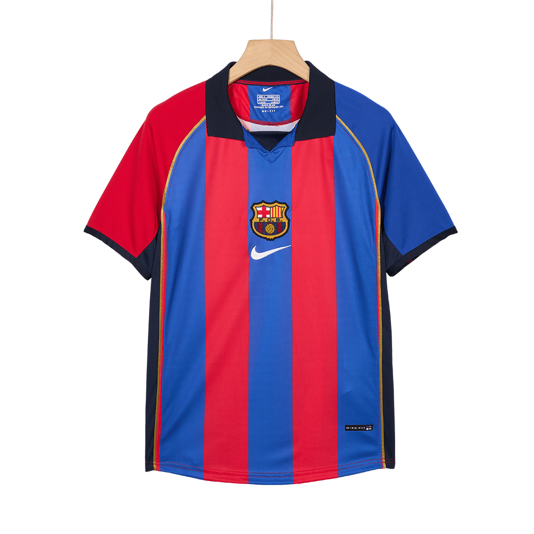 Vintage Soccer Jersey Barcelona Home 2001/02