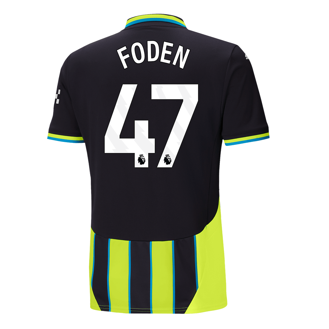 FODEN #47 Manchester City Away Soccer Jersey 2024/25
