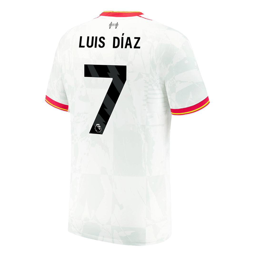 LUIS DÍAZ #7 Liverpool Third Away Soccer Jersey 2024/25