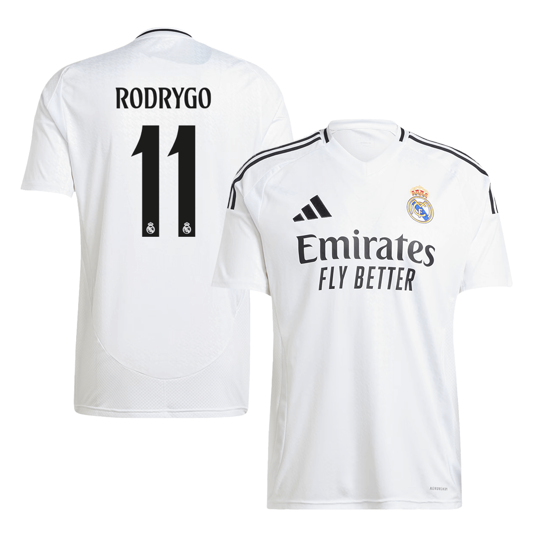 RODRYGO #11 Real Madrid Home Soccer Jersey 2024/25