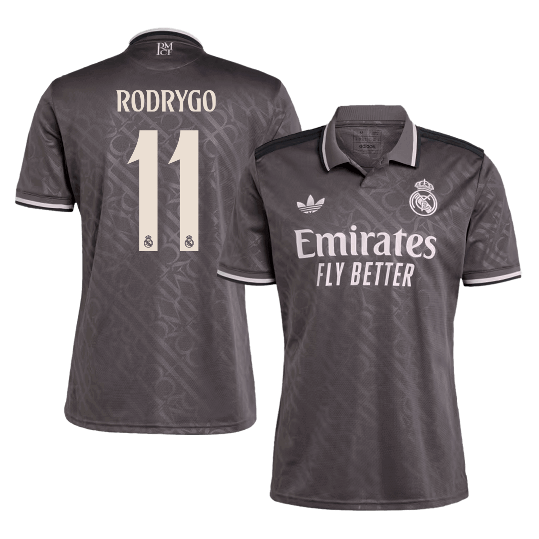 RODRYGO #11 Real Madrid Third Away Soccer Jersey 2024/25