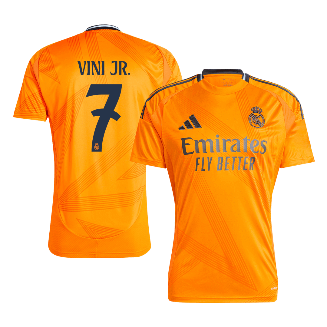 VINI JR. #7 Real Madrid Away Soccer Jersey 2024/25