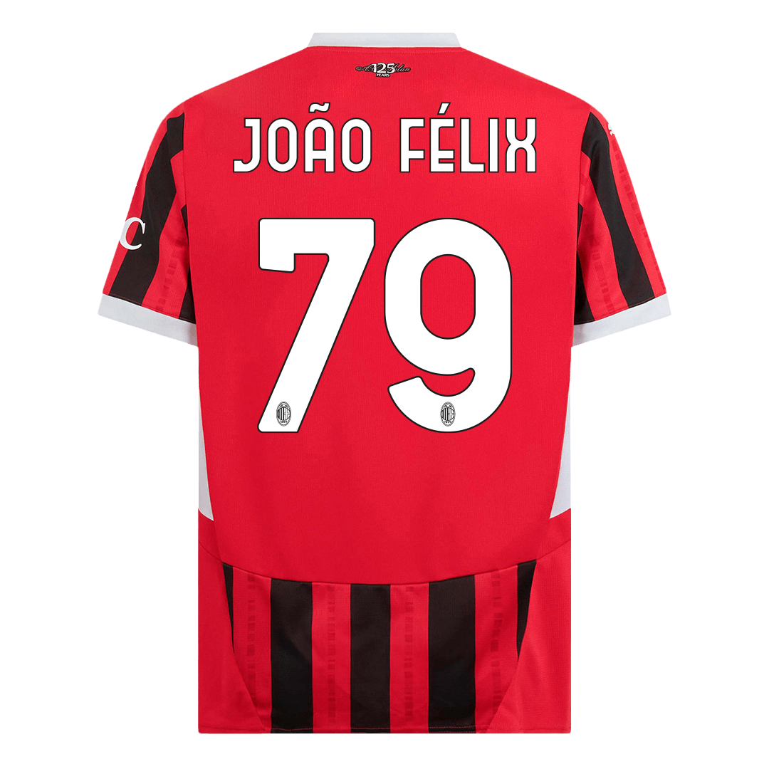 JOÃO FÉLIX #79 AC Milan Home Soccer Jersey 2024/25