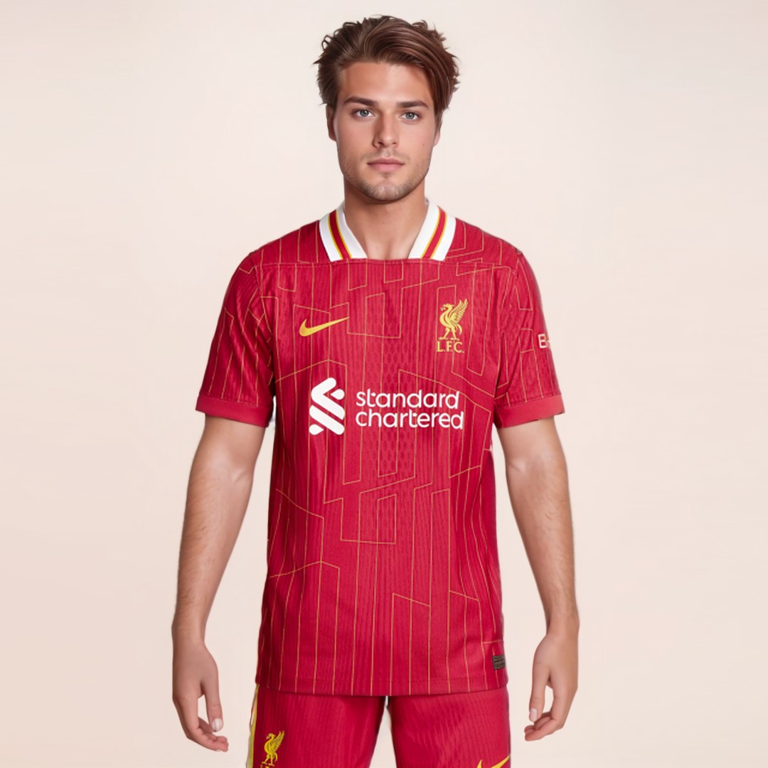 Liverpool Home Authentic Soccer Jersey 2024/25