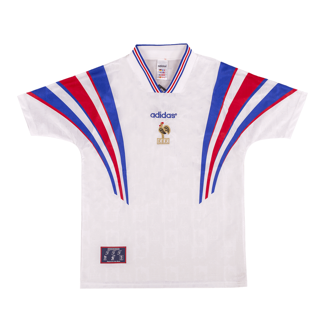 Vintage Soccer Jersey France Away 1996