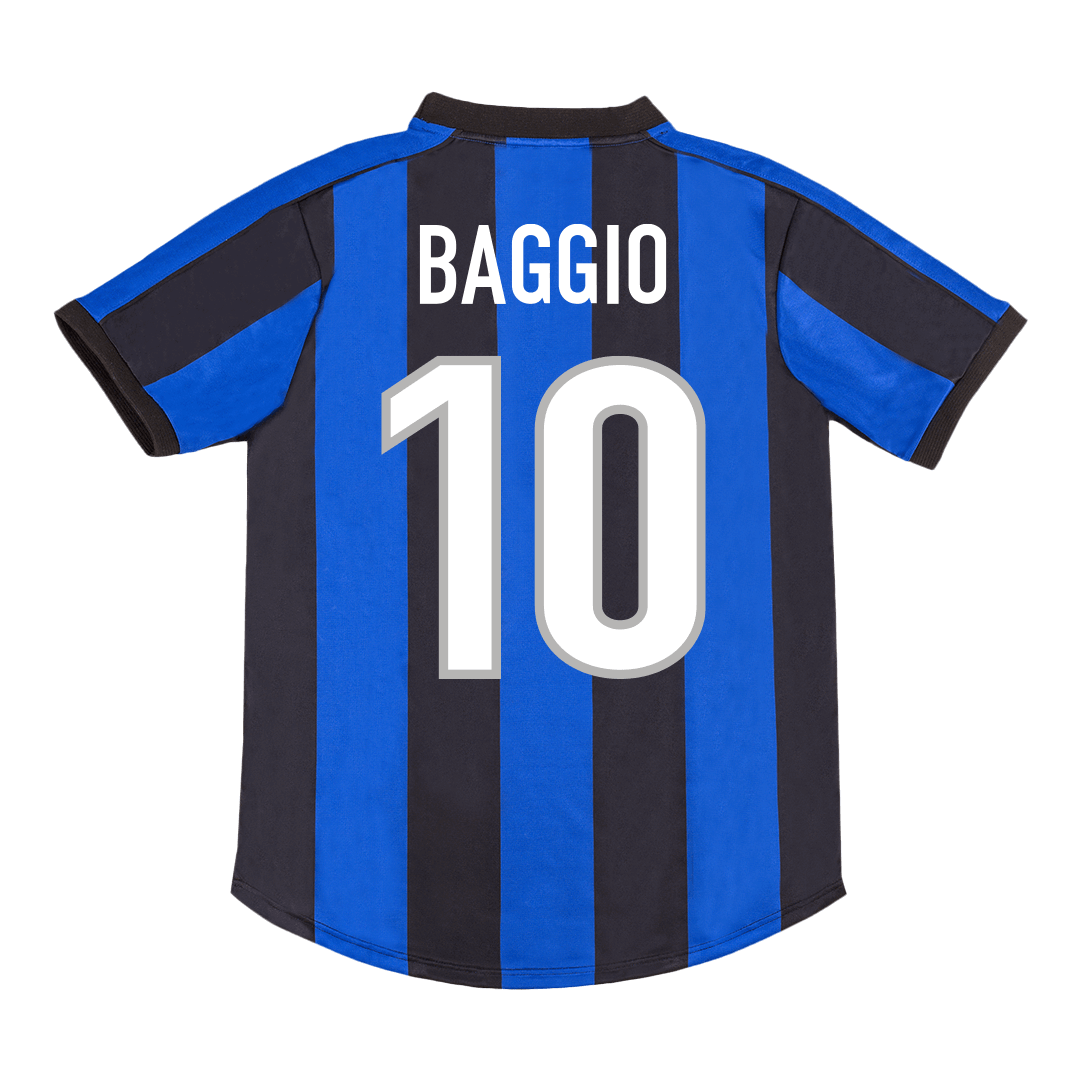 Vintage Soccer Jersey BAGGIO #10 Inter Milan Home 1999/00