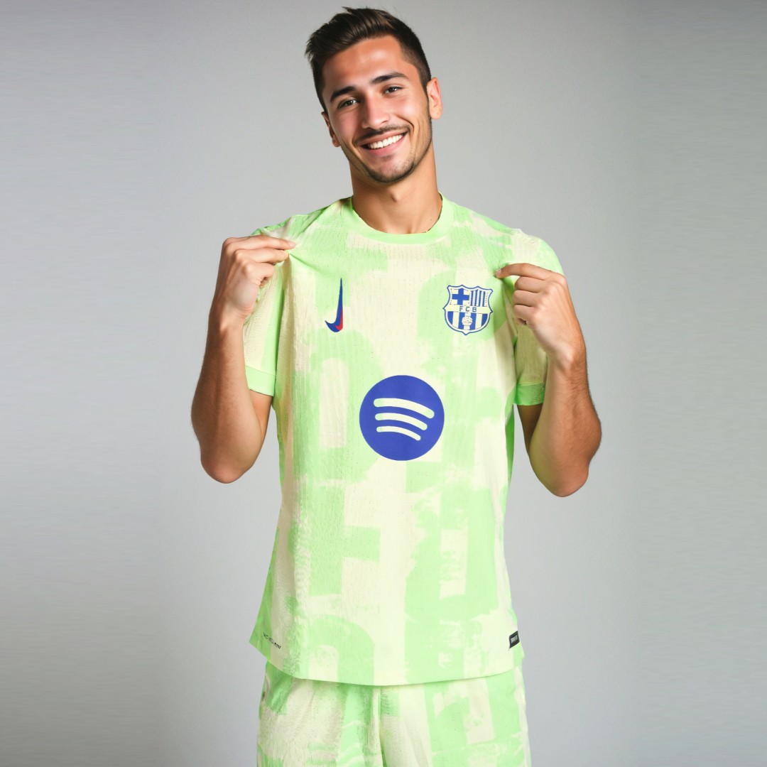 Barcelona Third Away Authentic Soccer Jersey 2024/25 -(Spotify Logo Without Text)