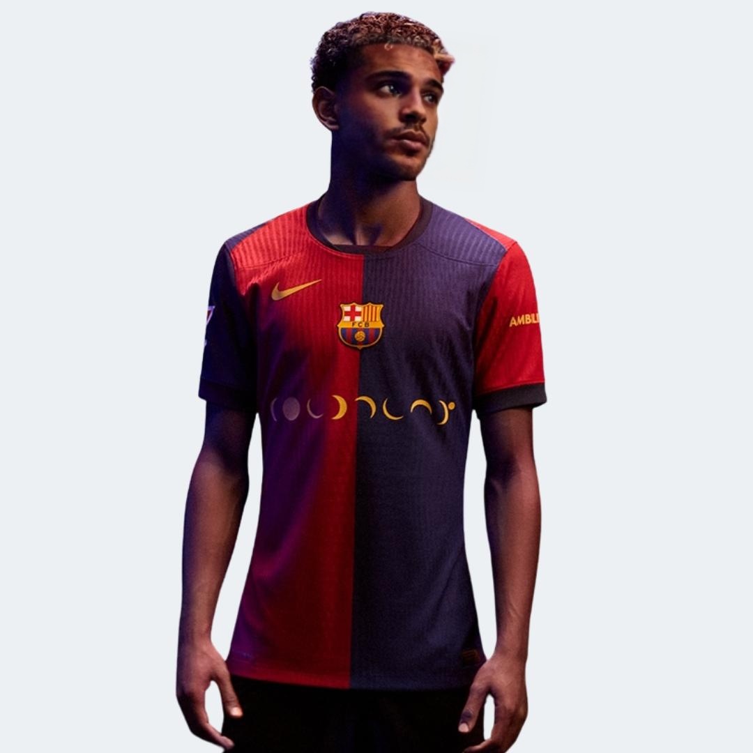 Barcelona Home Authentic Soccer Jersey 2024/25 - COLDPLAY