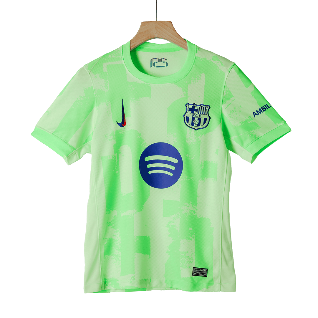 Barcelona Third Away Jerseys Kit 2024/25 - (Spotify Logo Without Text)