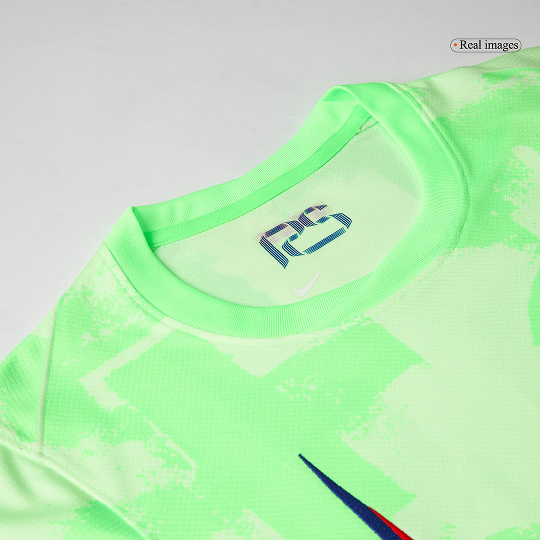 F.DE JONG #21 Barcelona Third Away Soccer Jersey 2024/25 - UCL(Spotify Logo Without Text)