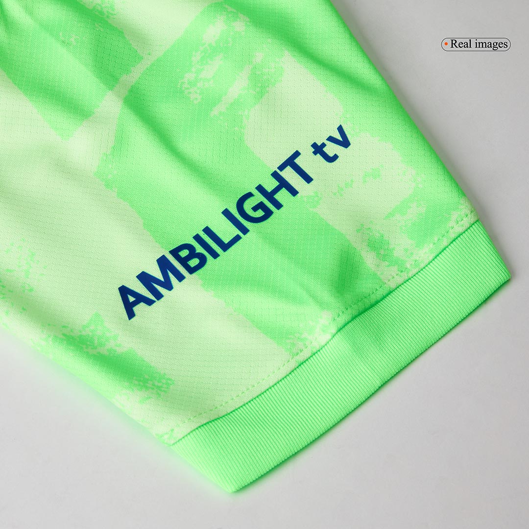 LEWANDOWSKI #9 Barcelona Third Away Soccer Jersey 2024/25 - UCL(Spotify Logo Without Text)