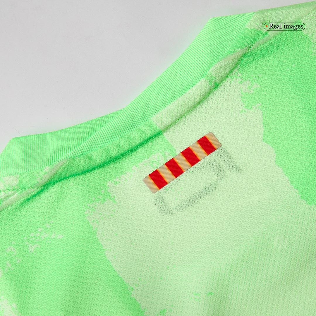 F.DE JONG #21 Barcelona Third Away Soccer Jersey 2024/25 - UCL(Spotify Logo Without Text)