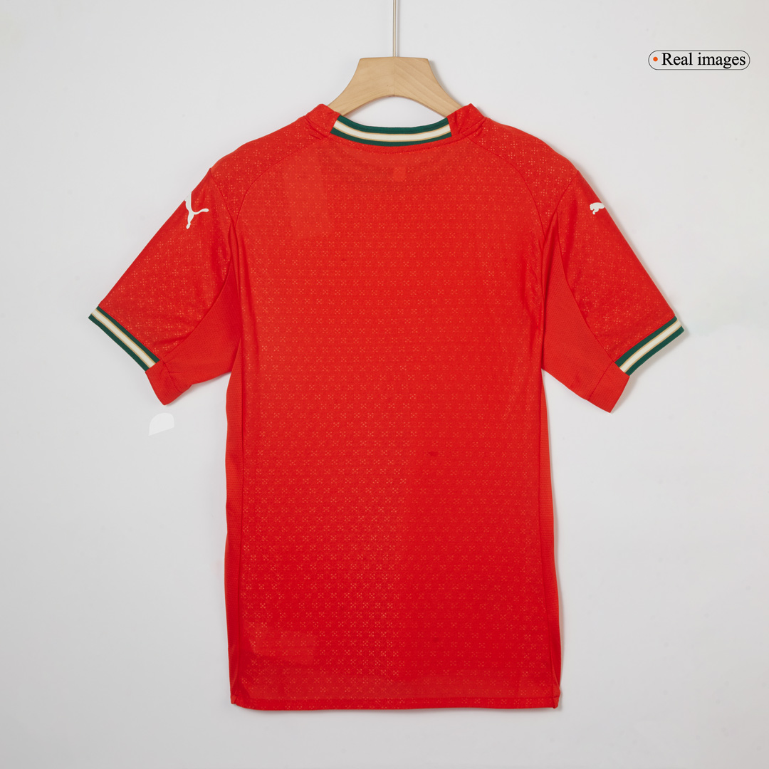 RONALDO #7 Portugal Home Authentic Soccer Jersey 2025