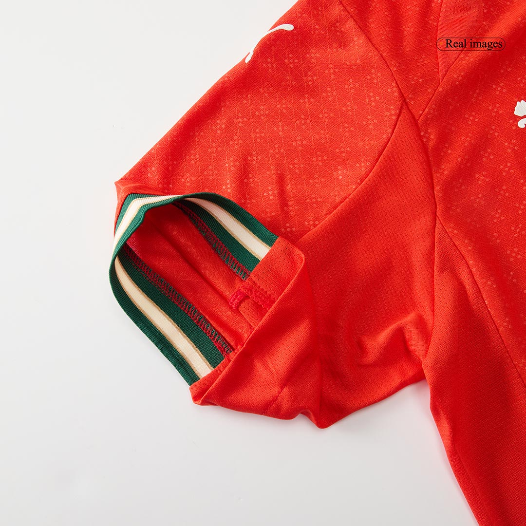 RONALDO #7 Portugal Home Authentic Soccer Jersey 2025