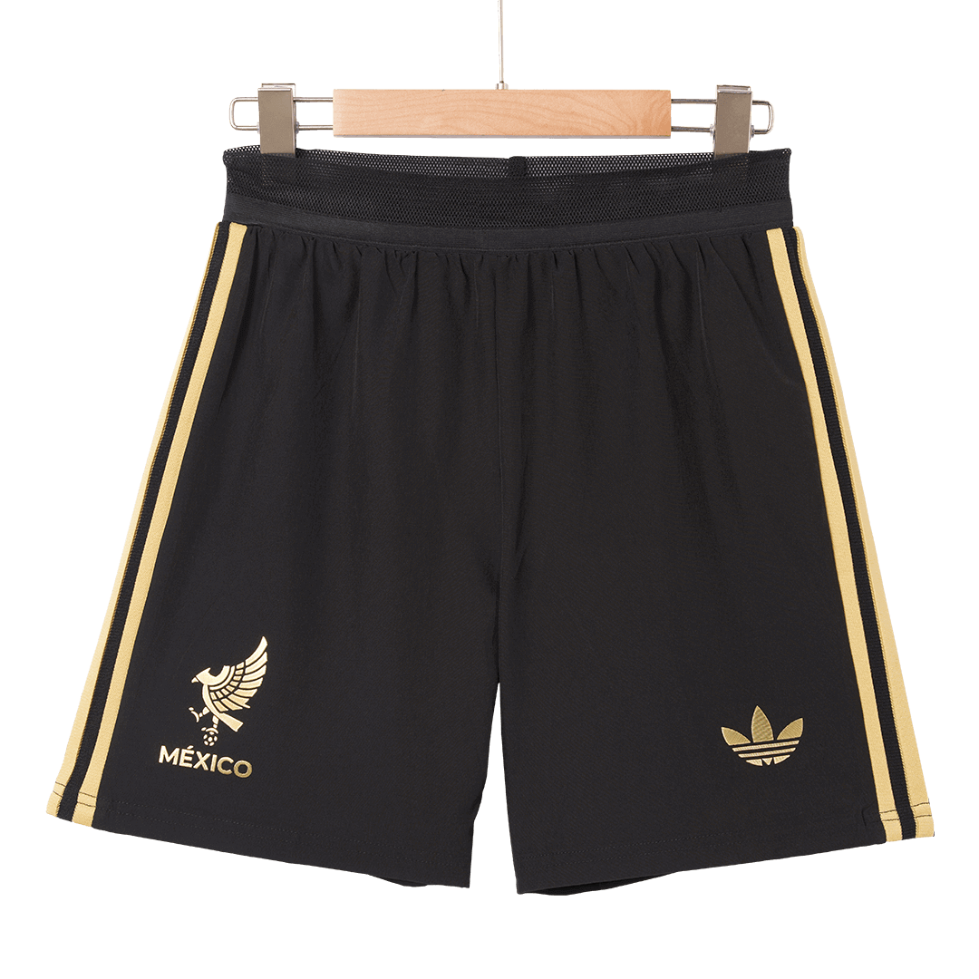 Mexico Third Away Authentic Soccer Shorts 2025 - Gold Cup