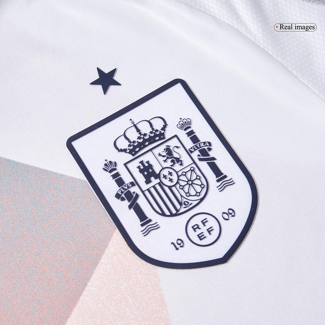 Spain Away Soccer Jersey 2025 Women
