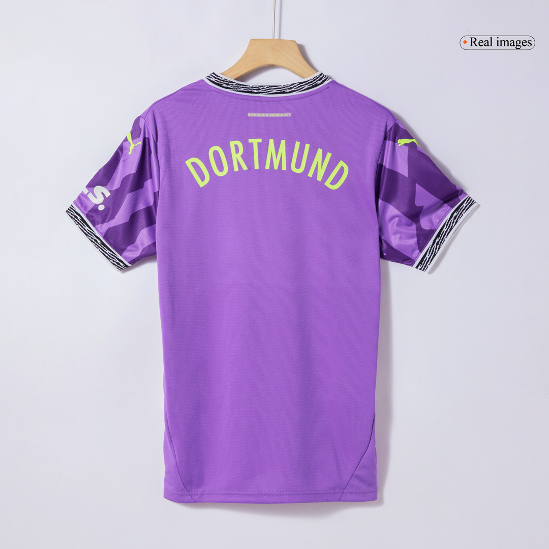 Borussia Dortmund Goalkeeper Special Soccer Jersey 2024/25 Purple