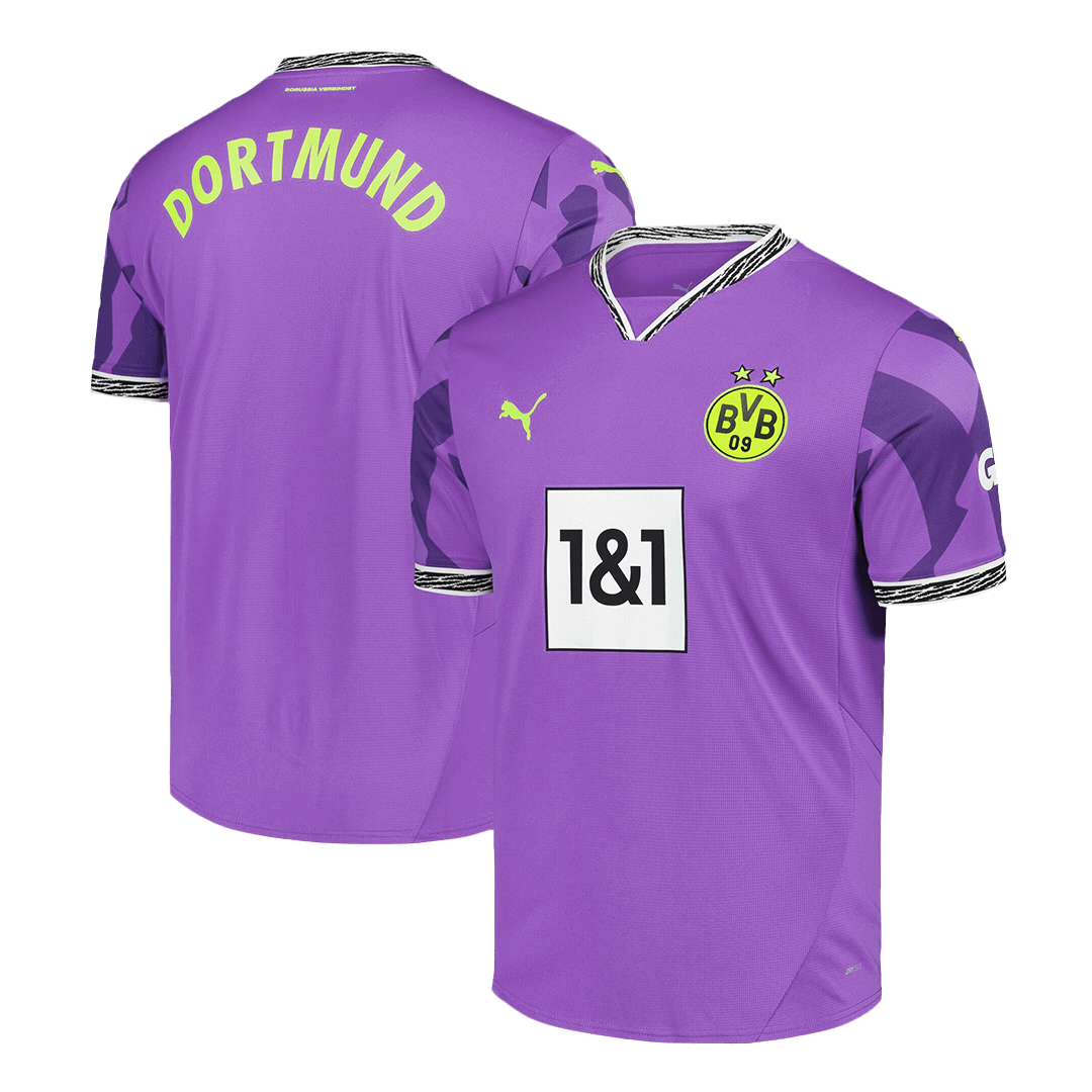Borussia Dortmund Goalkeeper Special Soccer Jersey 2024/25 Purple