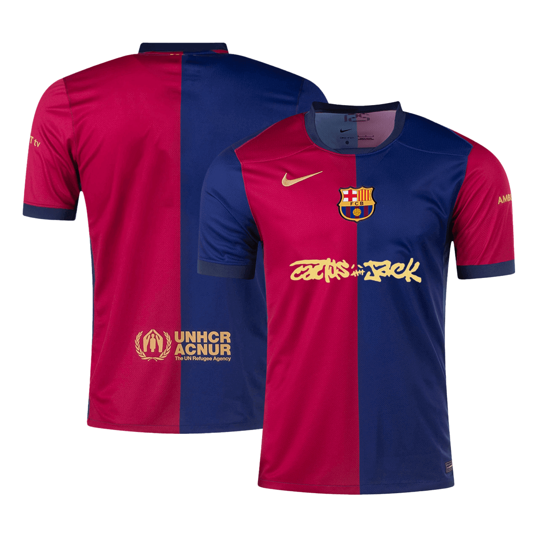 Barcelona X Travis Scott Home Soccer Jersey 2024/25