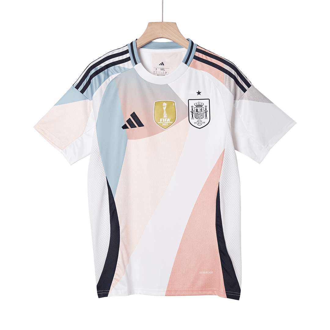 Spain Away Soccer Jersey 2025 Women