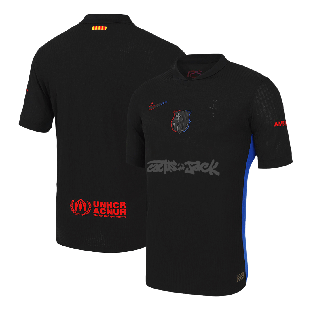 Barcelona X Travis Scott Away Authentic Soccer Jersey 2024/25