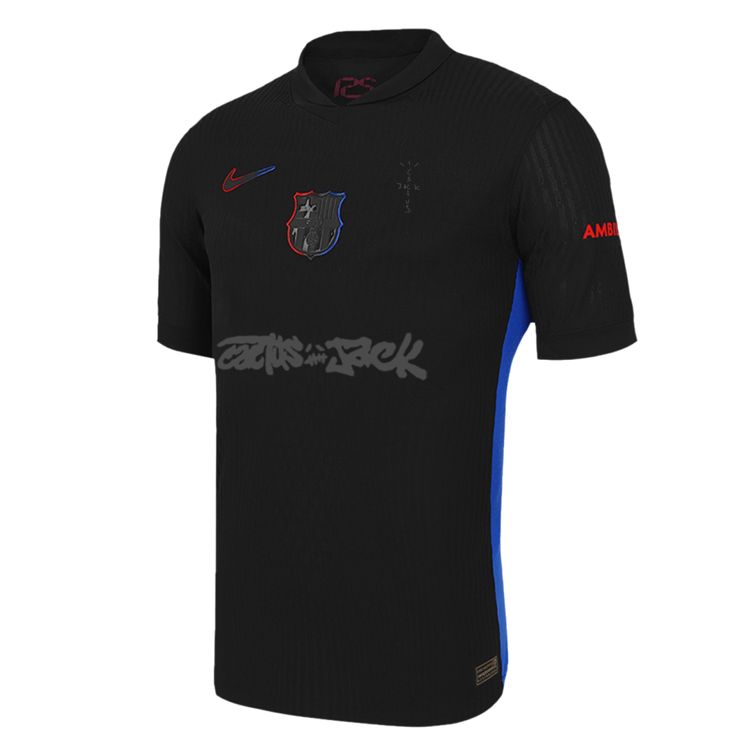 Barcelona X Travis Scott Away Authentic Soccer Jersey 2024/25