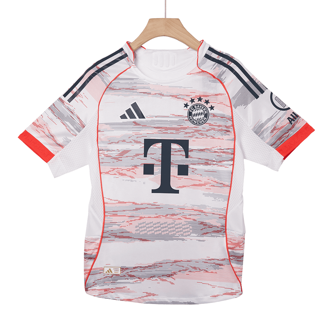 KANE #9 Bayern Munich Away Authentic Soccer Jersey 2025/26