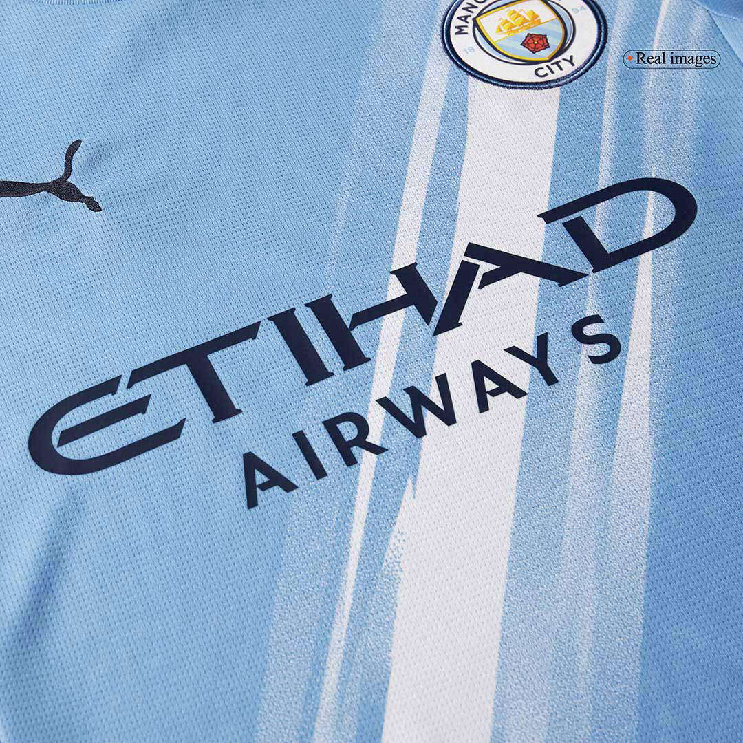 Manchester City Home Soccer Jersey 2025/26 - Discount
