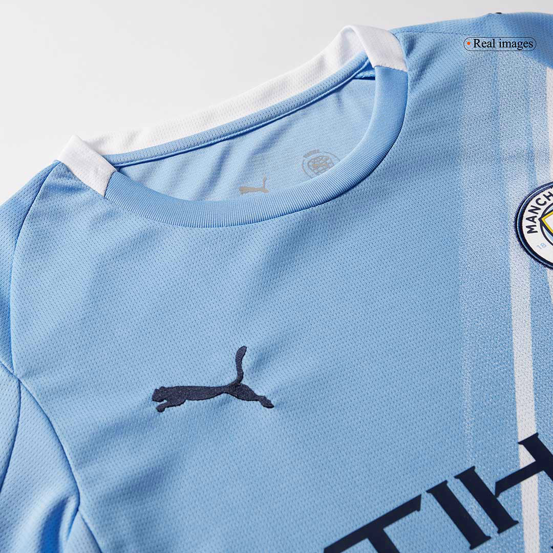 Manchester City Home Soccer Jersey 2025/26 - Discount