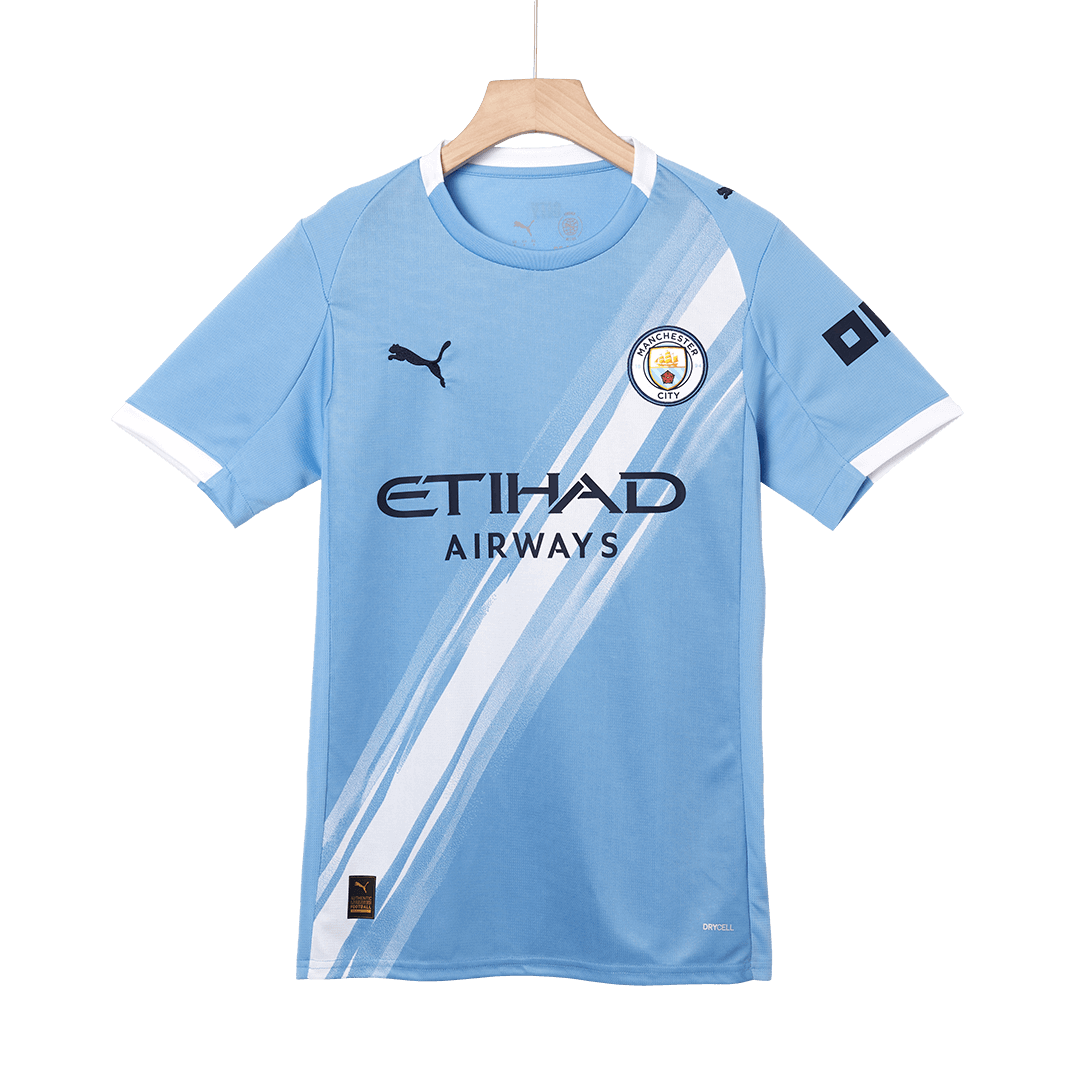 Manchester City Home Soccer Jersey 2025/26 - Discount