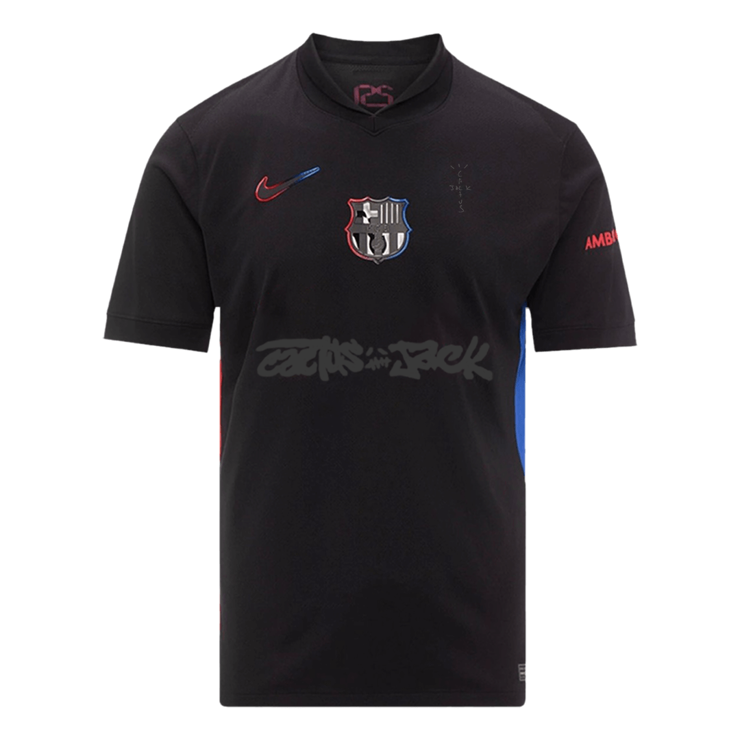 Barcelona X Travis Scott Away Soccer Jersey 2024/25