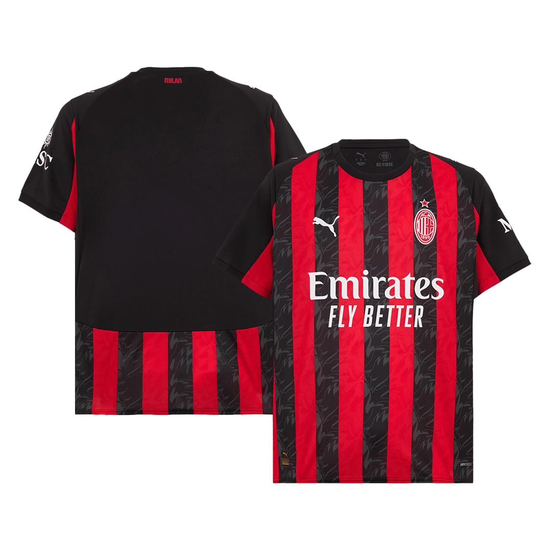 AC Milan Home Soccer Jersey 2025/26 - Discount