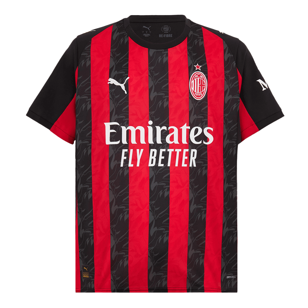 AC Milan Home Soccer Jersey 2025/26 - Discount