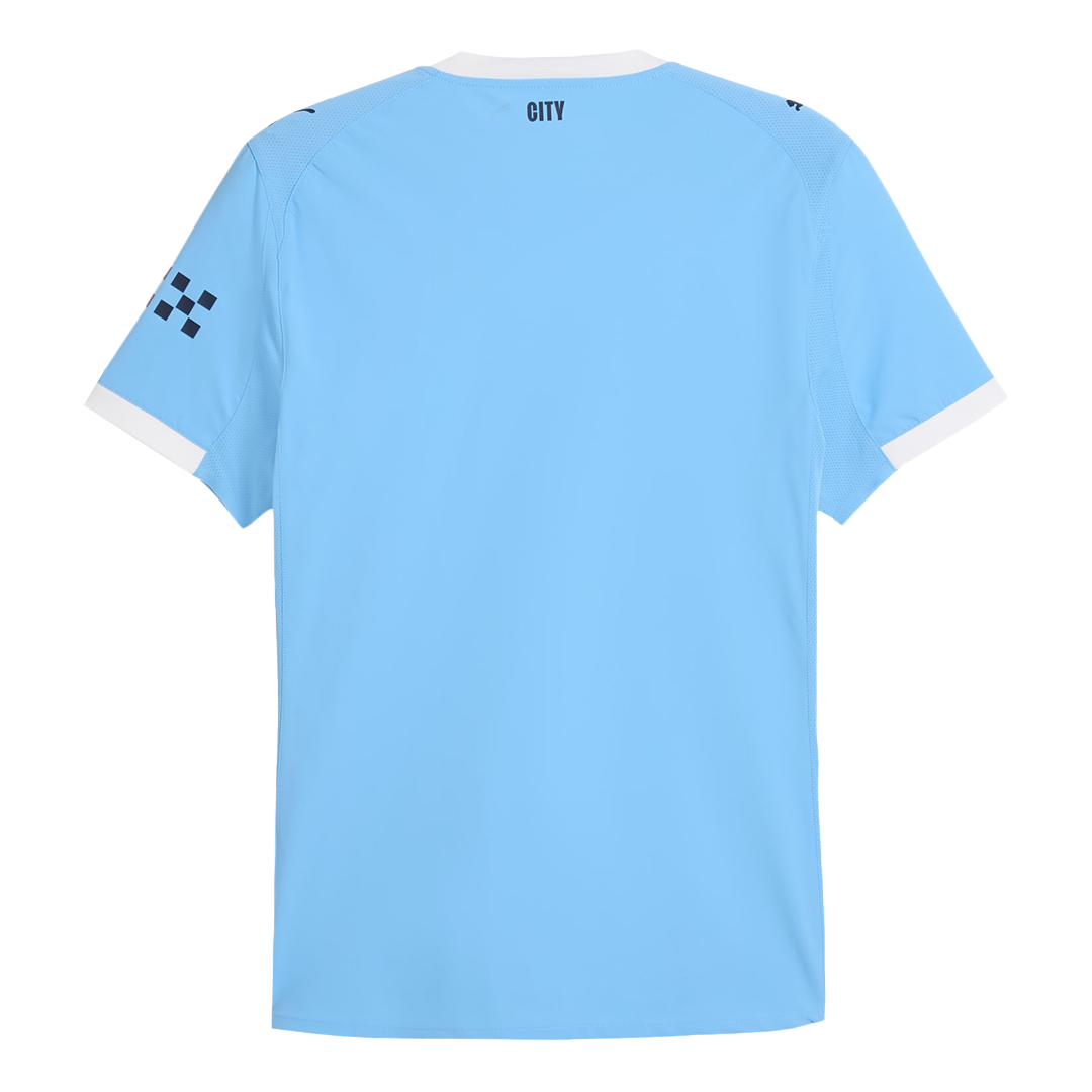 Manchester City Home Authentic Soccer Jersey 2025/26