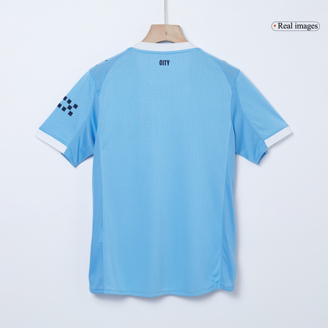 DE BRUYNE #17 Manchester City Home Authentic Soccer Jersey 2025/26