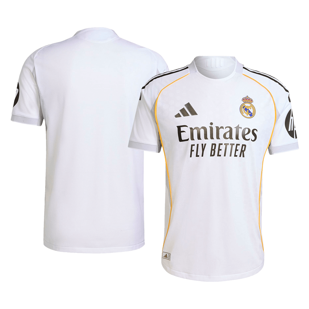 Real Madrid Home Authentic Soccer Jersey 2025/26
