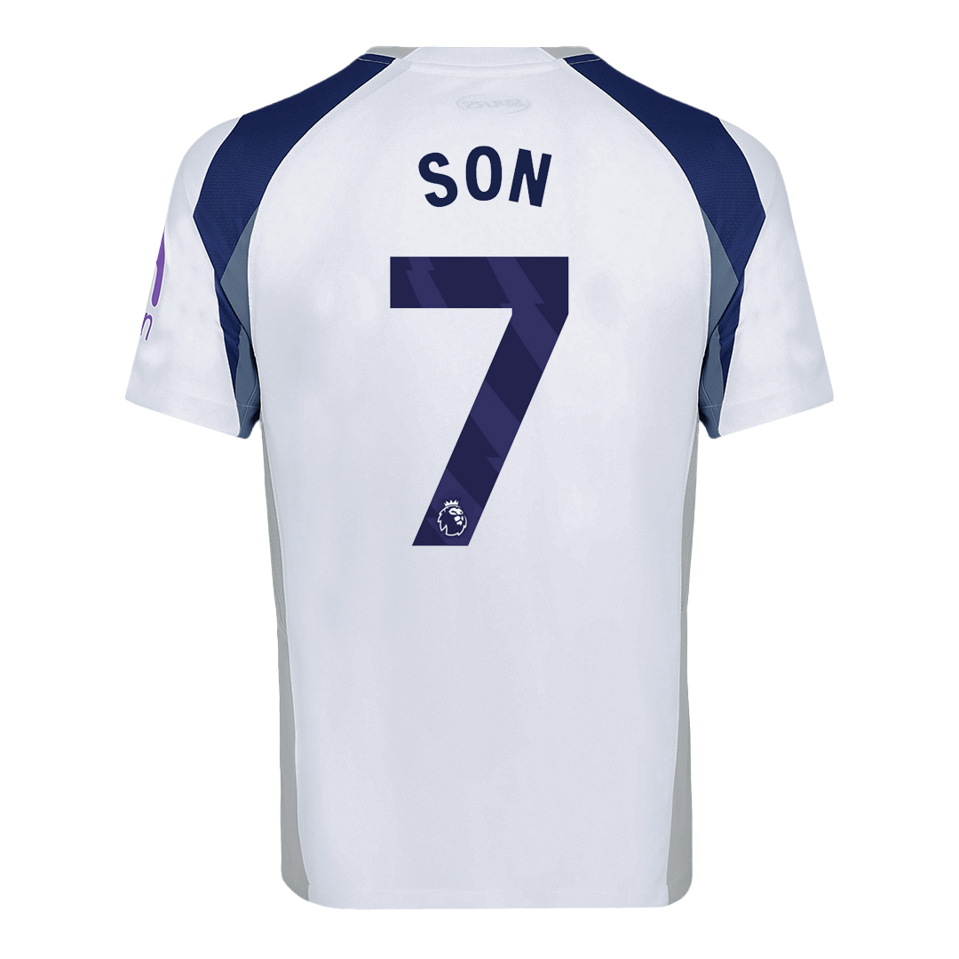 SON #7 Tottenham Hotspur Home Soccer Jersey 2025/26