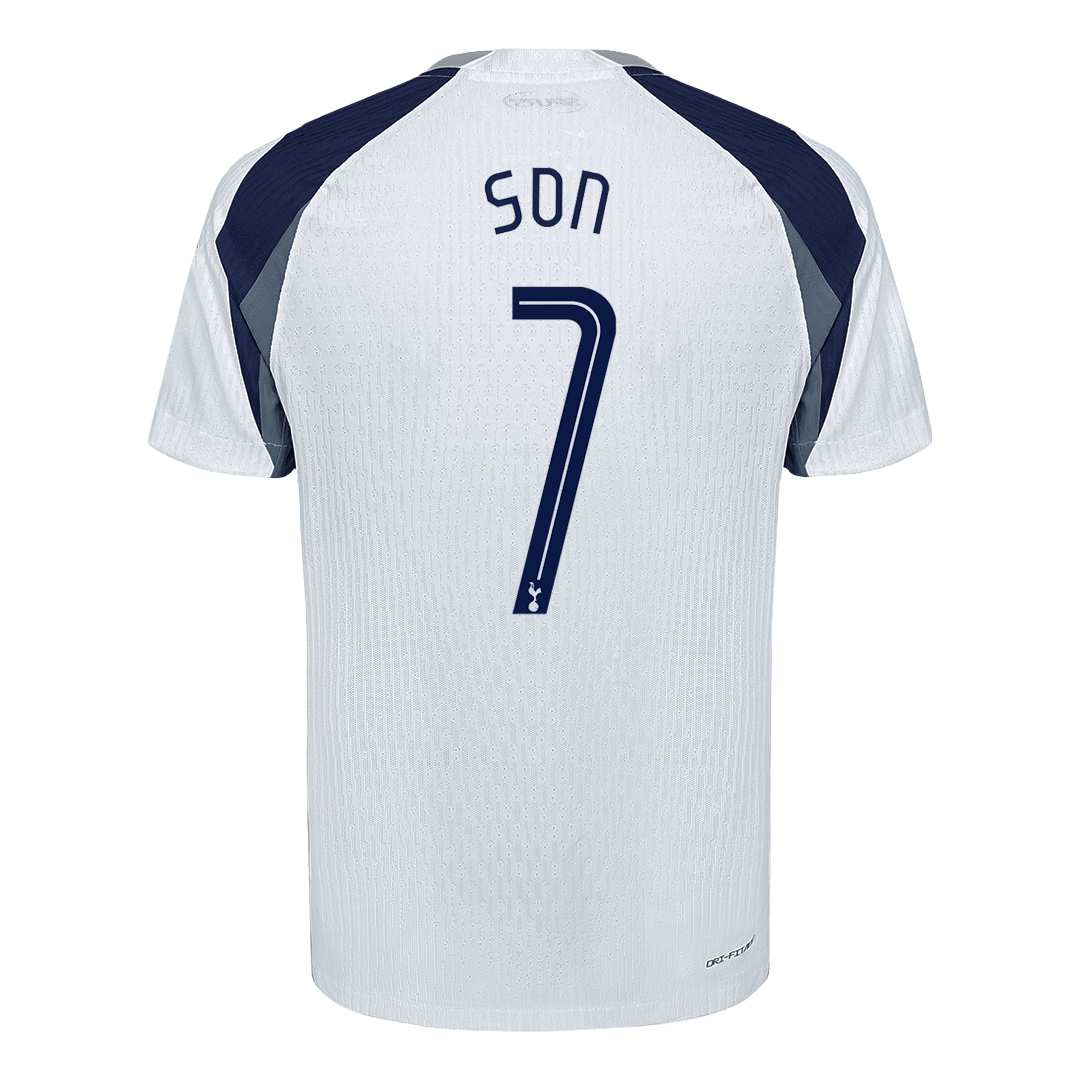 SON #7 Tottenham Hotspur Home Authentic Soccer Jersey 2025/26 - UCL
