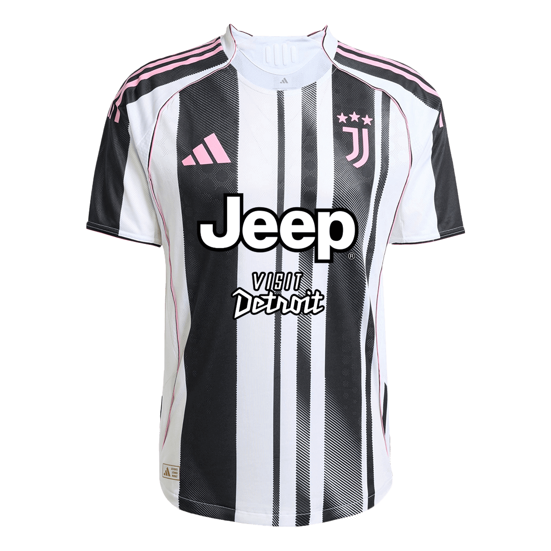 Juventus Home Authentic Soccer Jersey 2025/26
