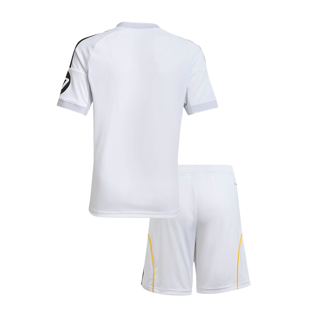 Real Madrid Home Kids Soccer Jerseys Kit 2025/26