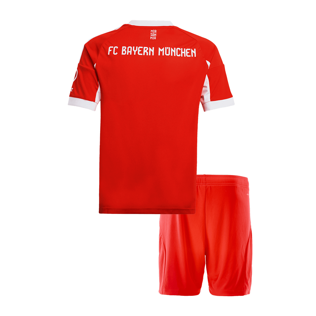 Bayern Munich Home Kids Soccer Jerseys Kit 2025/26