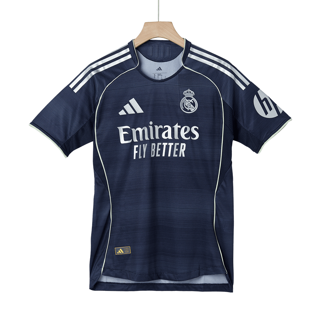 MBAPPÉ #9 Real Madrid Away Authentic Soccer Jersey 2025/26