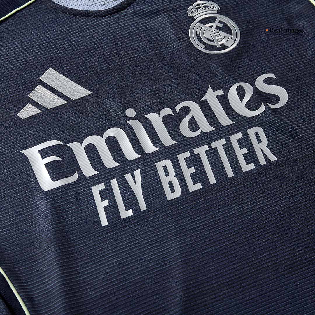 MBAPPÉ #9 Real Madrid Away Authentic Soccer Jersey 2025/26