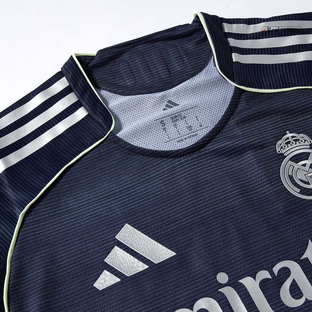 MBAPPÉ #9 Real Madrid Away Authentic Soccer Jersey 2025/26
