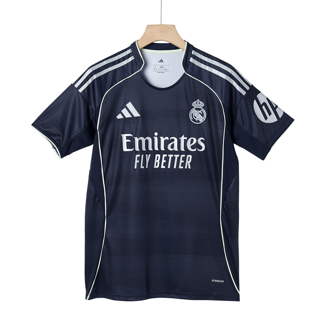 MBAPPÉ #10 Real Madrid Away Soccer Jersey 2025/26