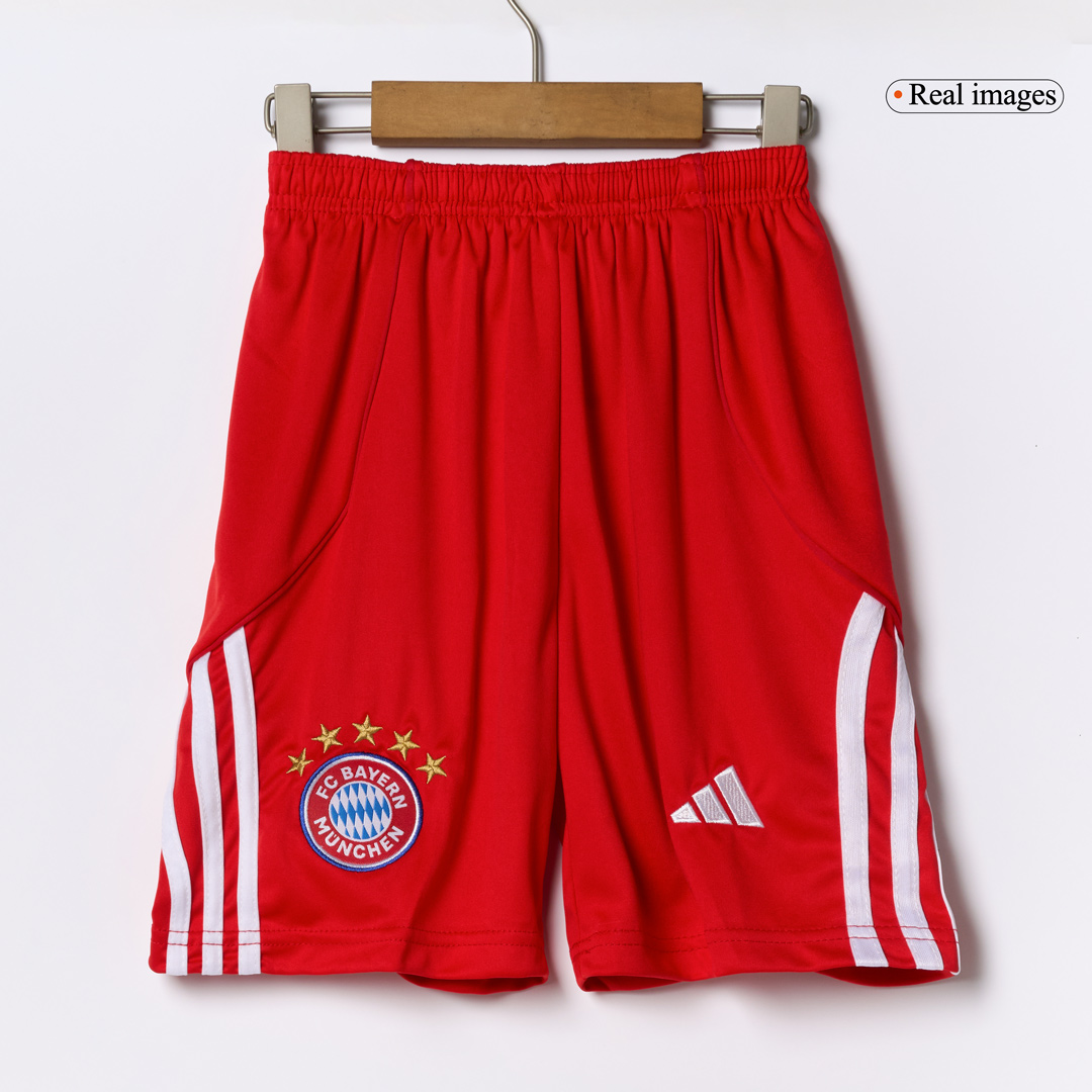 Bayern Munich Home Kids Soccer Jerseys Kit 2025/26