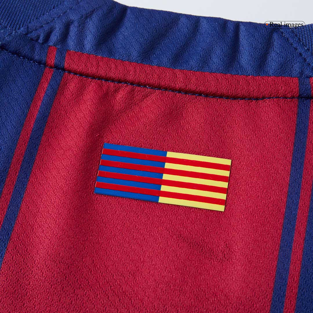 LAMINE YAMAL #10 Barcelona Home Soccer Jersey 2025/26 -UCL