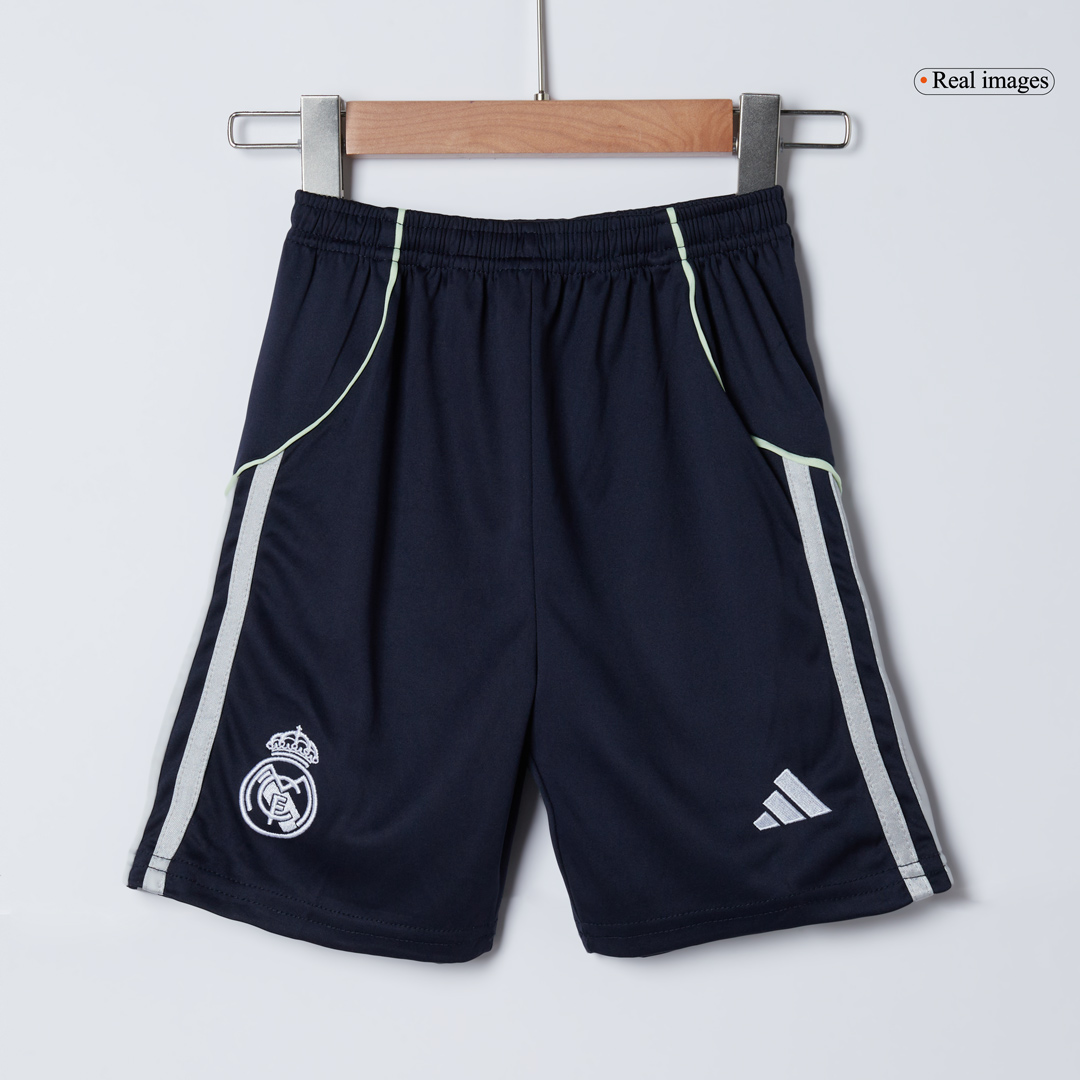 Real Madrid Away Kids Soccer Jerseys Full Kit 2025/26