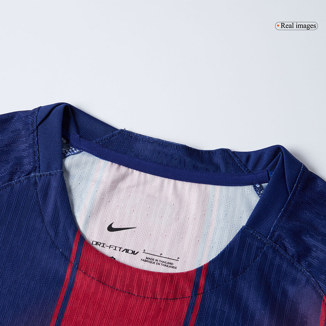 LEWANDOWSKI #9 Barcelona Home Authentic Soccer Jersey 2025/26